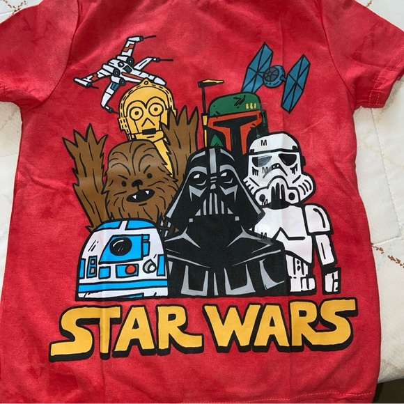 Hybrid Apparel Red Star Wars Tee - Picture 3 of 6